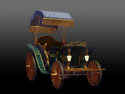 carriage 3D model get