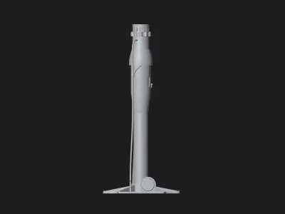 Walter HWK 109-509 Rocket Engine 3D print model