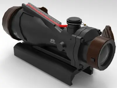 Trijicon M150 Low-poly 3D model