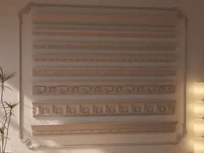 European-style Components Issue 1 -004 Low-poly 3D model