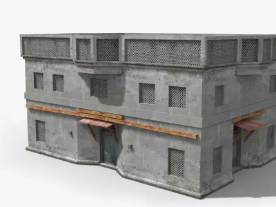 Arab x25 Low-poly 3D model