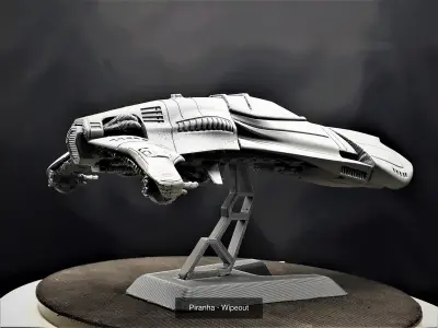 WipeOut 3D Model Collection