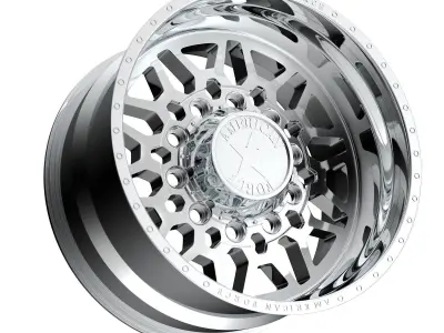 American Force Orion Truck Wheel 3D Model 3D model