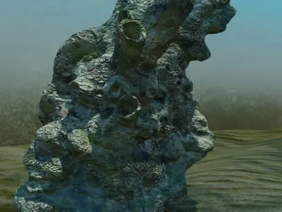 Coral Large 3D model