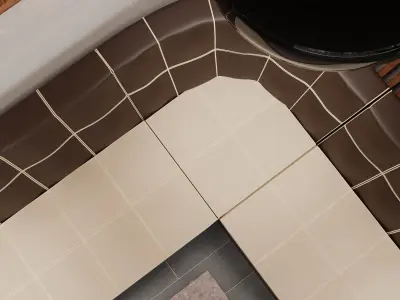 Interior corner for product commercial use - Couch Free 3D model