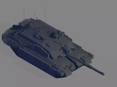 Challanger 2 TES 3D model