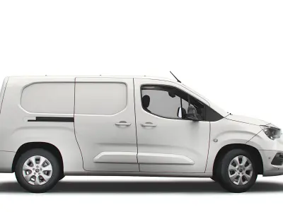Opel Combo LWB Limited Edition Van 2021 3D model