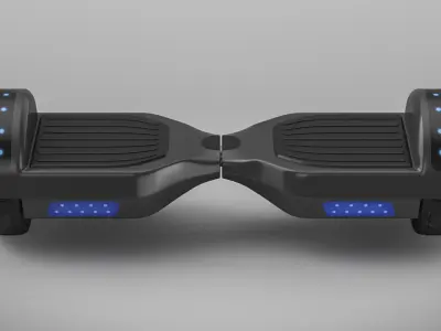 Hoverboard 02 3D model