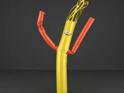 Animated Skydancer 3D model