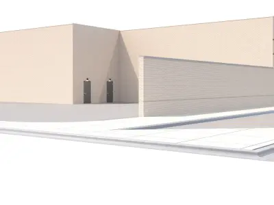 Retail-035 Retail Mall Building 3D model