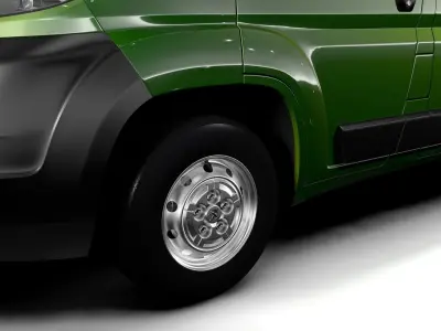 Peugeot Boxer Van L3H3 2006-2014 3D model