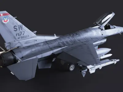 F-16C Viper 3D model