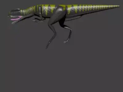 Dilophosaurus Male 3D model