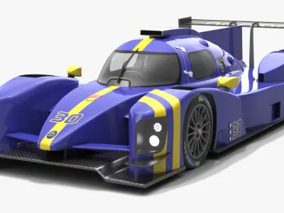 Norma M30 IMSA Prototype Challenge Season 2019 3D model