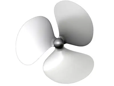 3 BLADE PROPELLER-NURBS 3D model