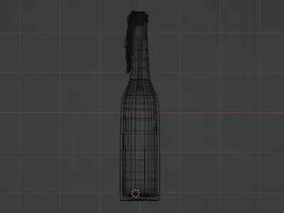 Molotov cocktail Free 3D model