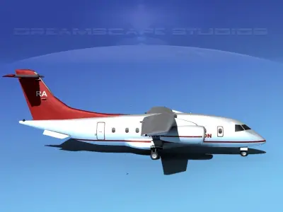 Dornier 328Jet Richards Aviation 3D model