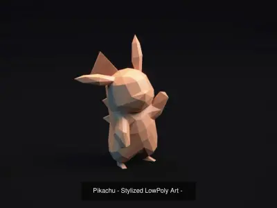 Pokemon - Stylized LowPoly Art - The Collection 