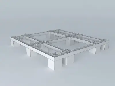 Architectural detail pallet Free 3D model