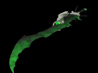 Necromancer sword 3D model