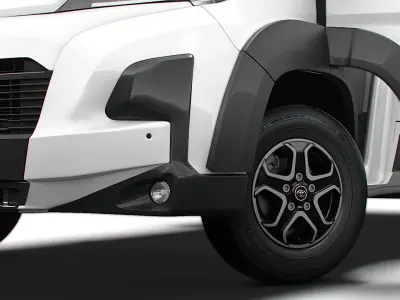 Toyota ProAce E Max Van L1H1 HQ Interior 2025 3D model