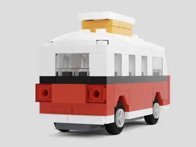 LEGO CREATOR VW T1 Campervan 40079 Free 3D model