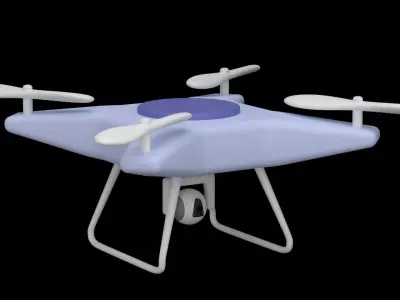 Cartoon Drone 3D model