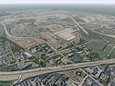 OHare International Airport 3D model
