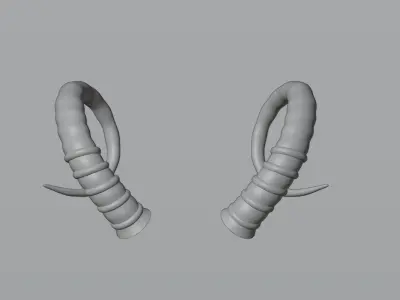 Horns 2 3D model