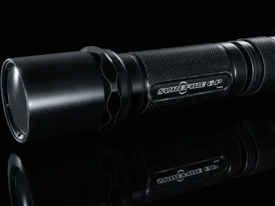 Surefire X200 and Surefire 6P - Free Surefire 660 include Low-poly 3D model