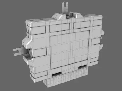 ECU Engine Control Unit 3D model
