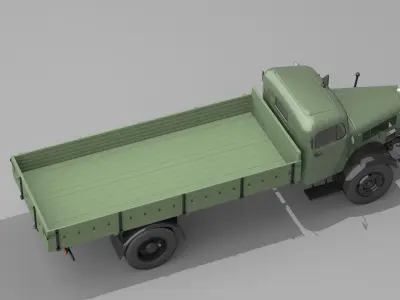1943 Mercedes Benz L 4500 S 3D model
