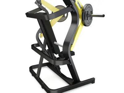 Technogym - Plate Loaded - Chest Press 3D model