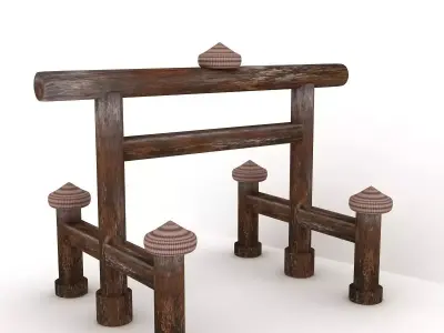 Shinmei Torii 3D model