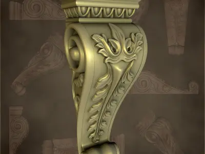 Corbels vol 01 Free 3D model