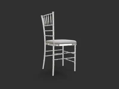Event Chiavari Chairs Clear 3D model