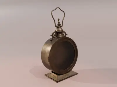 Vintage lantern Free low-poly 3D model