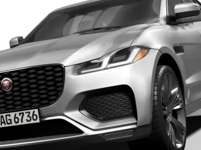 Jaguar F Pace 3D model