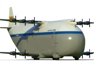 Howard DH-100 DBA 3D model