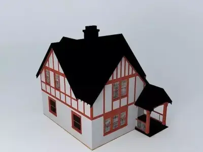 Tudor House Free 3D model