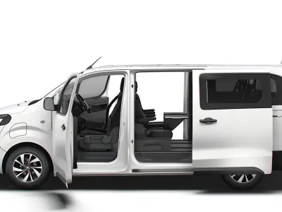 Fiat E Ulysse L3 BusinessVIP HQInterior 2025 3D model