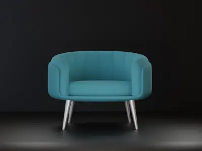 Sofa chair Free low-poly 3D model purchase