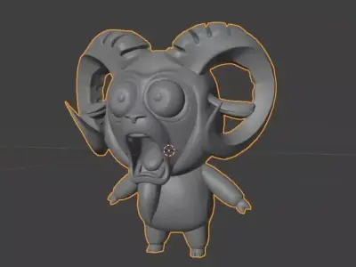  Roblox 99 Nights in the Forest Yang Monster 3D model