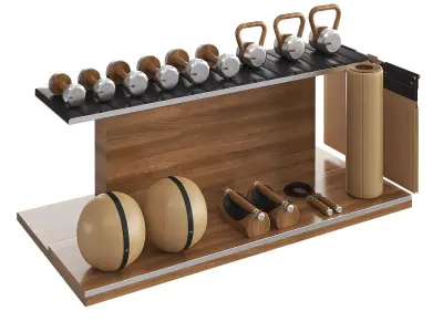 PENT luxury fitness equipment part 2 3D model