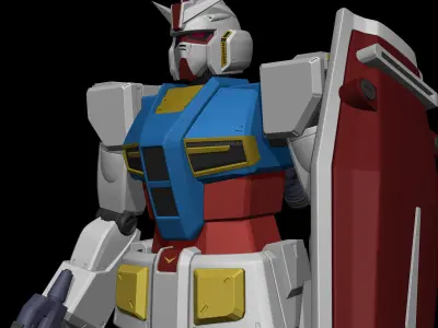 Gundam G40 3D model