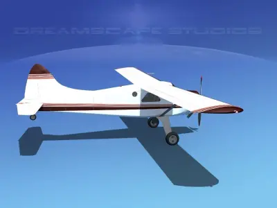 Dehaviland DH-2 Beaver SL09 3D model