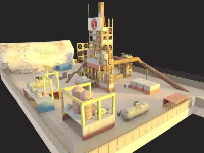 RUST FROM COD Free 3D model