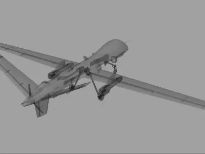 General Atomics MQ 9 Predator Reaper 3D model