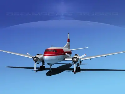 Martin 202 Executive 4 3D model