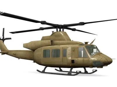 UH 1 Y Venom Low-poly 3D model